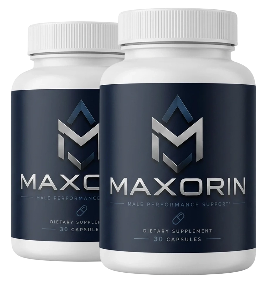 Two Maxorin bottles, the smallest pack sold
