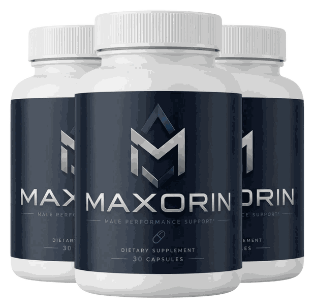 Three Maxorin bottles